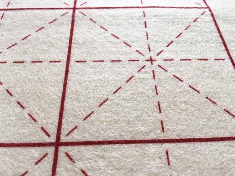 Easyou Chinese Calligraphy Felt Mat Sumi Painting Desk Pad 50 * 70cm (19.6"*27.5") Thick - Image 3